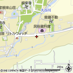 和歌山県岩出市根来2206-4周辺の地図
