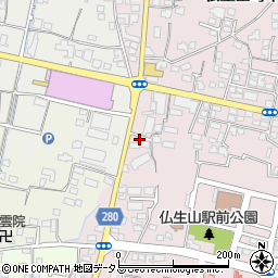 香川県高松市仏生山町236周辺の地図