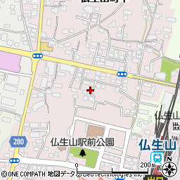 香川県高松市仏生山町74周辺の地図