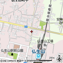 香川県高松市仏生山町185周辺の地図