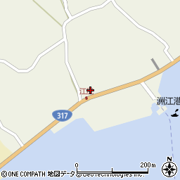 尾道警察署　生口警察官駐在所周辺の地図