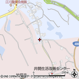 和歌山県紀の川市江川中22周辺の地図