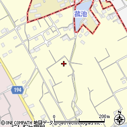 香川県丸亀市飯野町東分周辺の地図