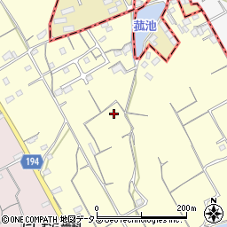 香川県丸亀市飯野町東分周辺の地図