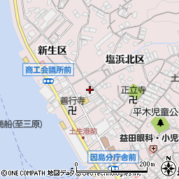 広島県尾道市因島土生町塩浜南区1897-30周辺の地図