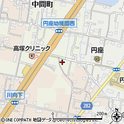 香川県高松市中間町12周辺の地図