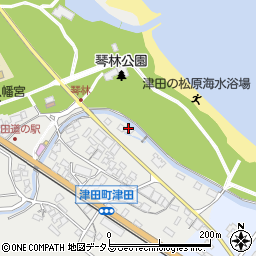 香川県さぬき市津田町津田3-2周辺の地図