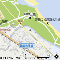 香川県さぬき市津田町津田3-3周辺の地図