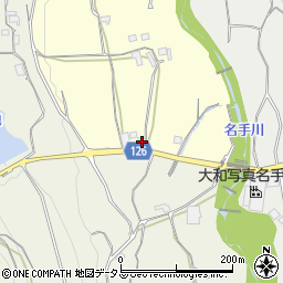 和歌山県紀の川市上丹生谷47周辺の地図