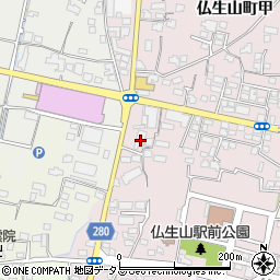 香川銀行仏生山支店 ＡＴＭ周辺の地図
