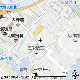 岸本石材工業株式会社周辺の地図