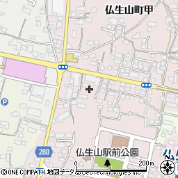 香川県高松市仏生山町54周辺の地図