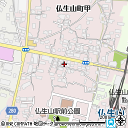 香川県高松市仏生山町75-26周辺の地図
