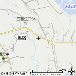 和歌山県紀の川市馬宿407周辺の地図