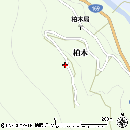 奈良県吉野郡川上村柏木96周辺の地図