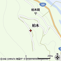 奈良県吉野郡川上村柏木109周辺の地図