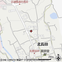 和歌山県紀の川市北長田575周辺の地図