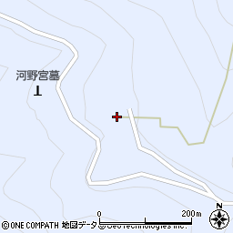 奈良県川上村（吉野郡）神之谷周辺の地図