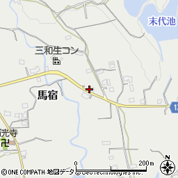 和歌山県紀の川市馬宿334周辺の地図