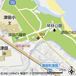 香川県さぬき市津田町津田106-12周辺の地図