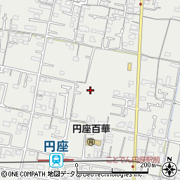 香川県高松市円座町周辺の地図
