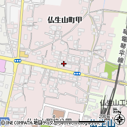 香川県高松市仏生山町75-4周辺の地図