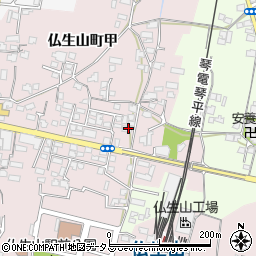 香川県高松市仏生山町200周辺の地図