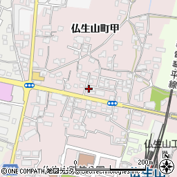 香川県高松市仏生山町75-3周辺の地図