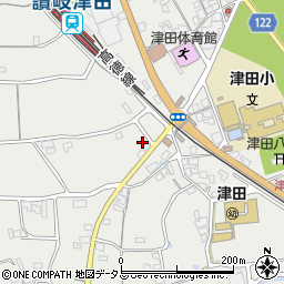 香川県さぬき市津田町津田138-37周辺の地図