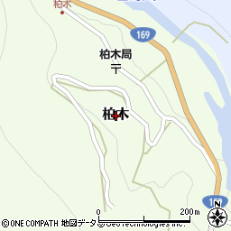 奈良県吉野郡川上村柏木周辺の地図
