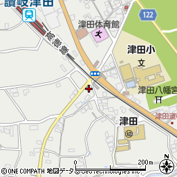 香川県さぬき市津田町津田138-53周辺の地図