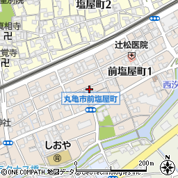 中山忍商店周辺の地図