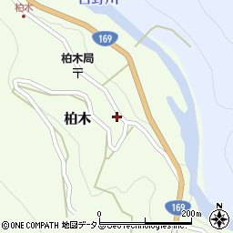 奈良県吉野郡川上村柏木266周辺の地図