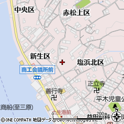 広島県尾道市因島土生町塩浜南区1893-1周辺の地図