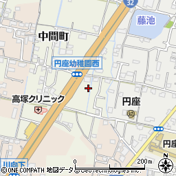 香川県高松市中間町17周辺の地図