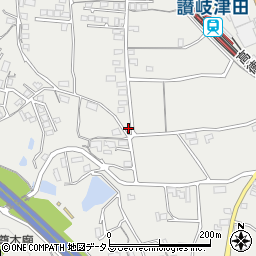 香川県さぬき市津田町津田821-4周辺の地図