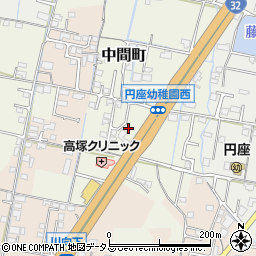 香川県高松市中間町38周辺の地図