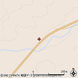 山口県山口市阿東篠目橋本695周辺の地図