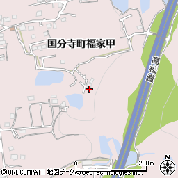 香川県高松市国分寺町福家甲3448周辺の地図