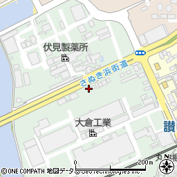 株式会社志賀商会丸亀営業所周辺の地図