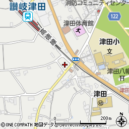 香川県さぬき市津田町津田138-42周辺の地図