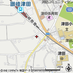 香川県さぬき市津田町津田138-35周辺の地図