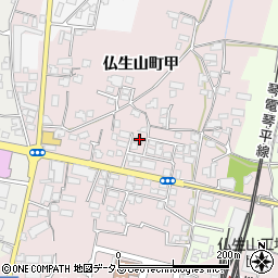 香川県高松市仏生山町80周辺の地図