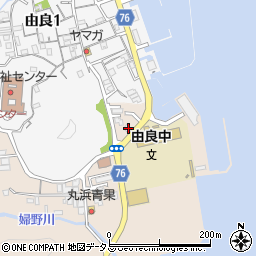 兵庫県洲本市由良町由良2347-17周辺の地図