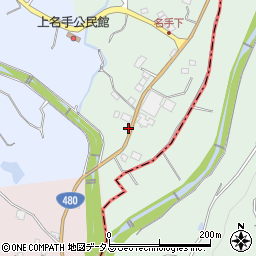 和歌山県紀の川市名手下325周辺の地図