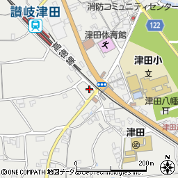 香川県さぬき市津田町津田138周辺の地図