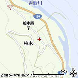 奈良県吉野郡川上村柏木154周辺の地図