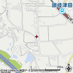 香川県さぬき市津田町津田821-1周辺の地図
