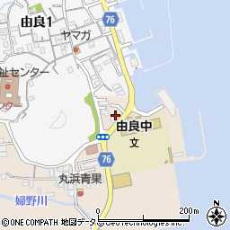 兵庫県洲本市由良町由良2347-16周辺の地図