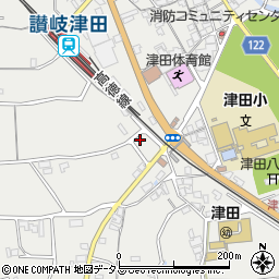 香川県さぬき市津田町津田138-40周辺の地図